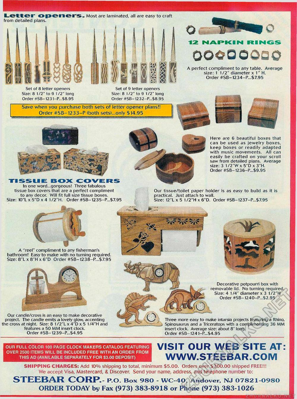 Creative Woodworks & crafts 2001-11,  3
