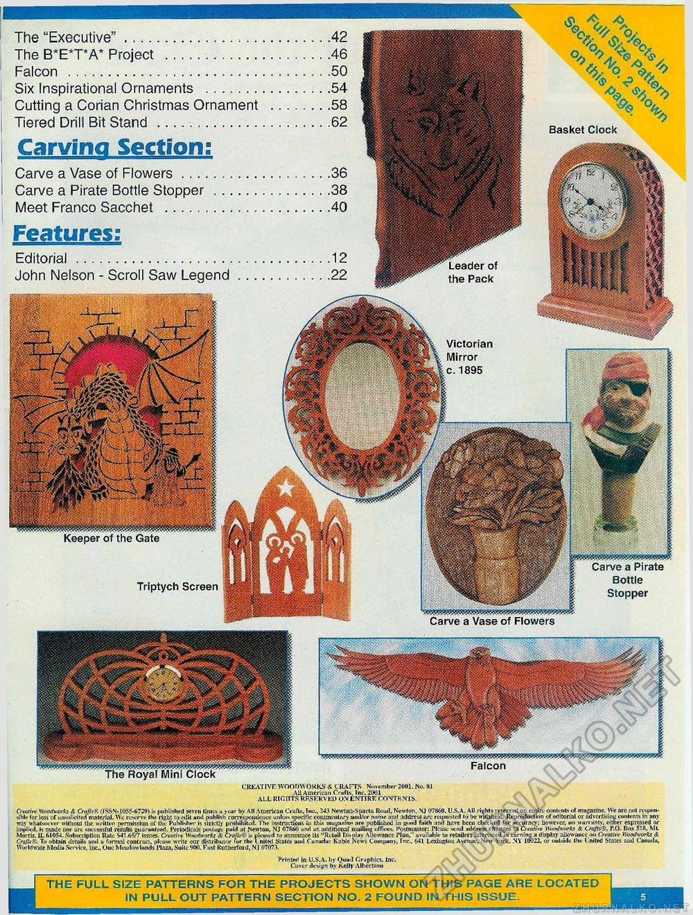 Creative Woodworks & crafts 2001-11,  5