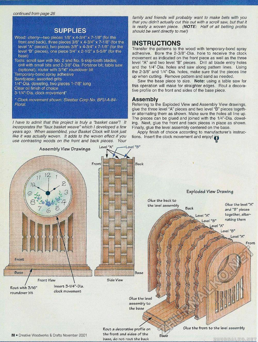 Creative Woodworks & crafts 2001-11,  28