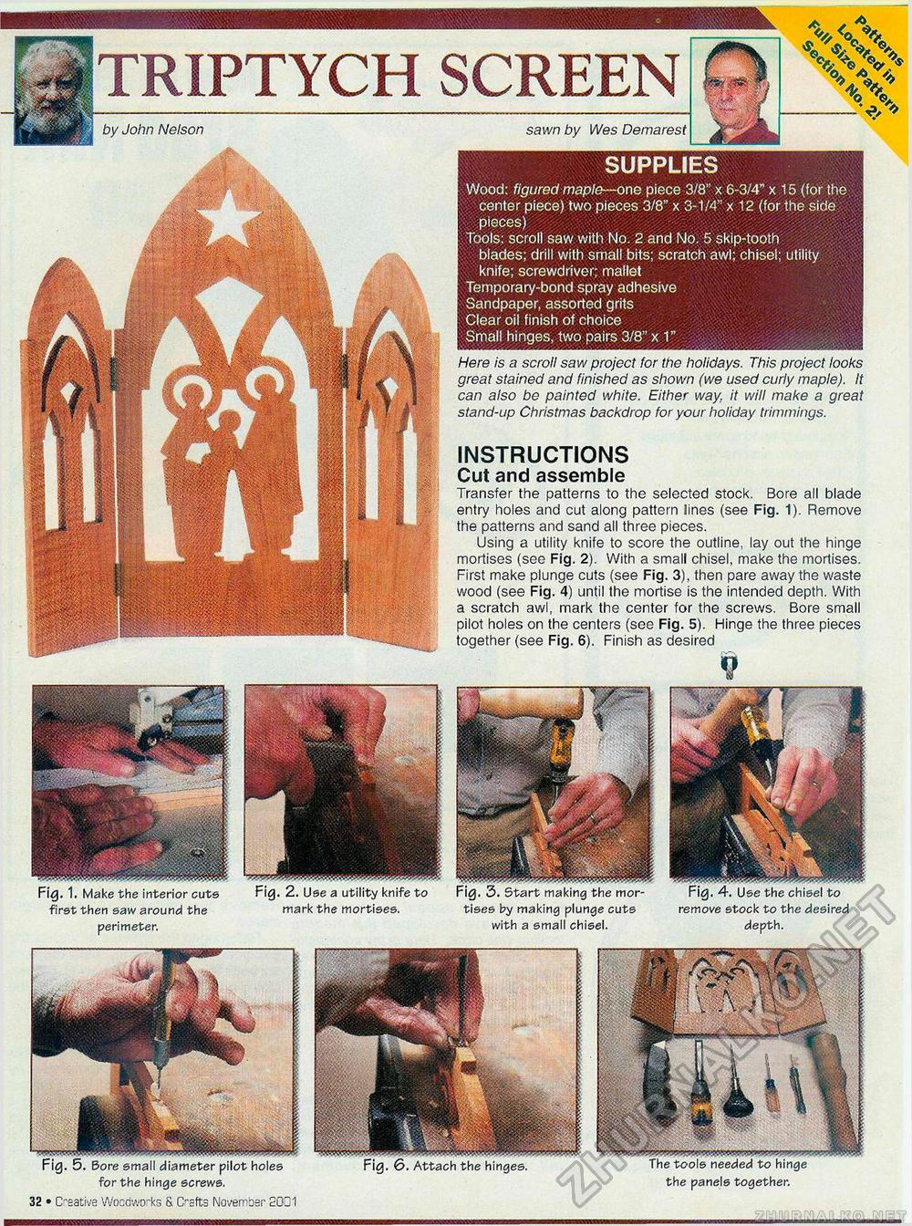 Creative Woodworks & crafts 2001-11,  32