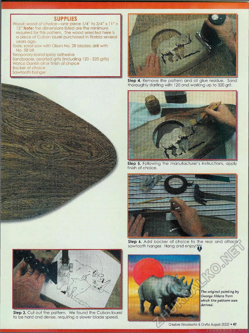 Creative Woodworks & crafts 2002-08,  47