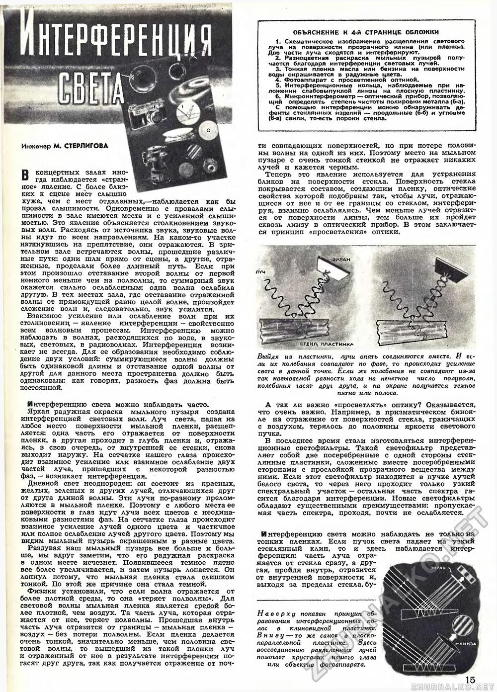 Техника - молодёжи 1954-01, страница 16
