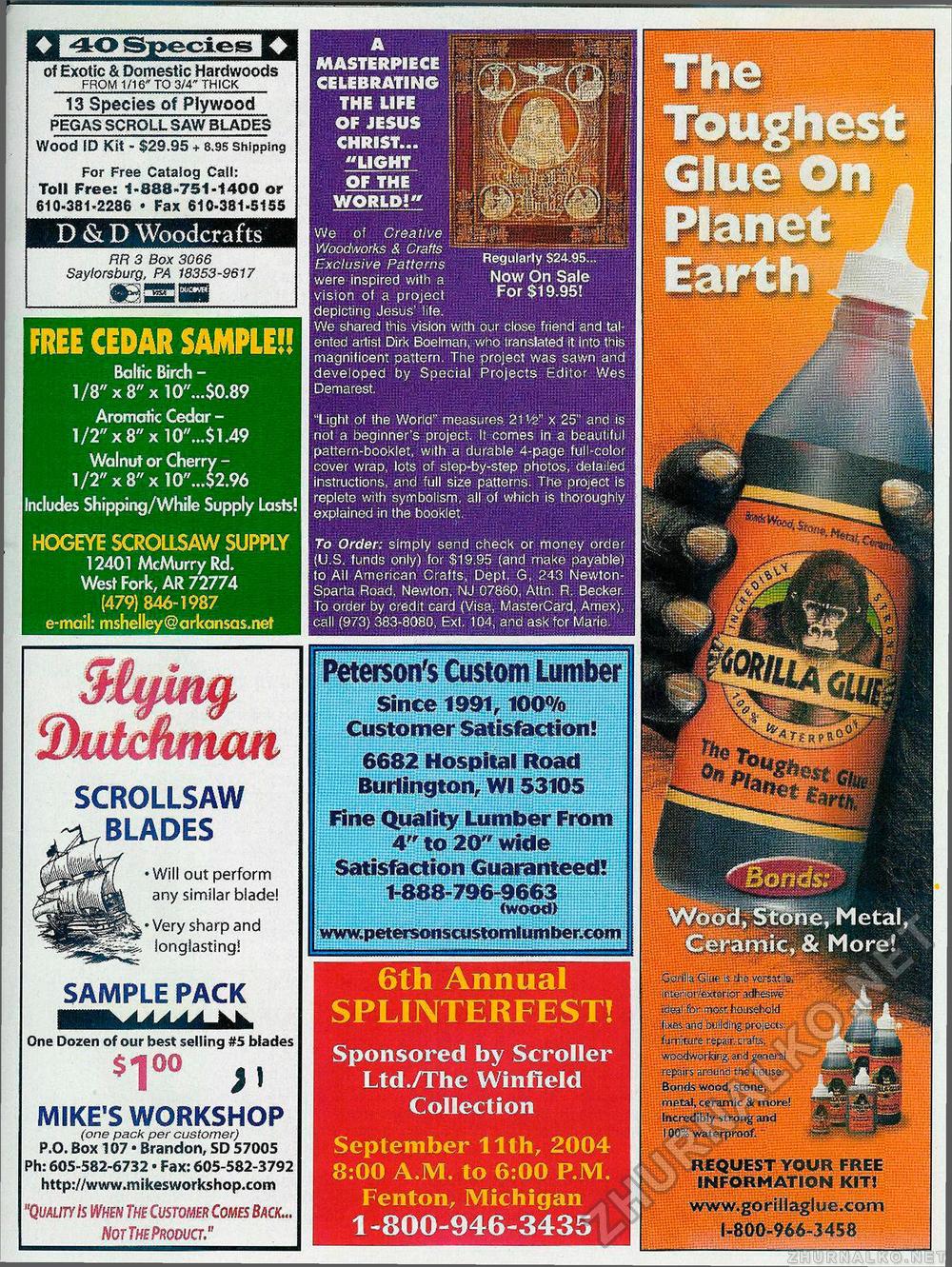 Creative Woodworks  & crafts-103-2004-Holiday,  81