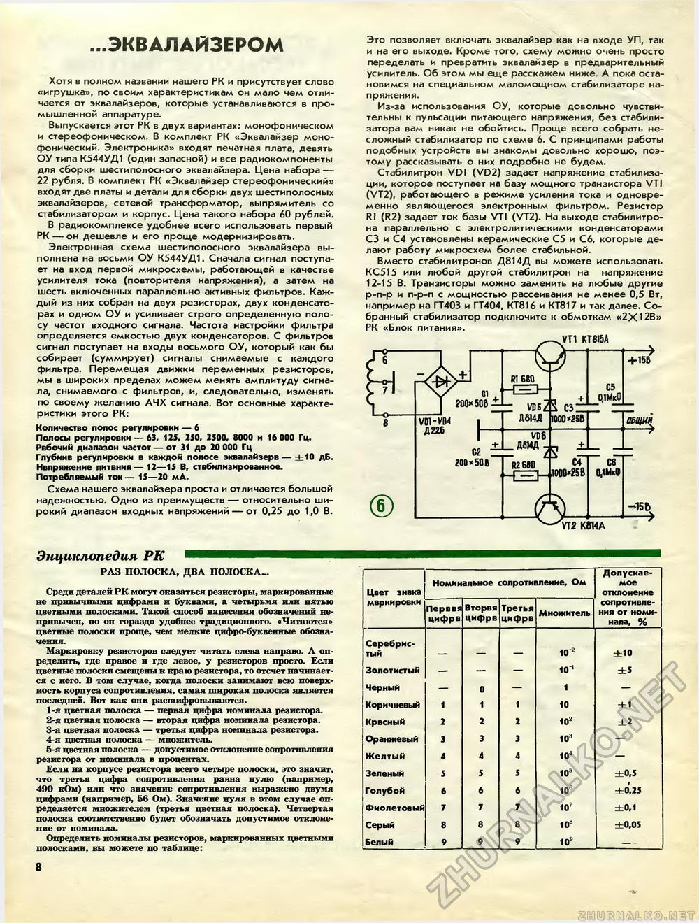 Юный техник - для умелых рук 1987-12, страница 8