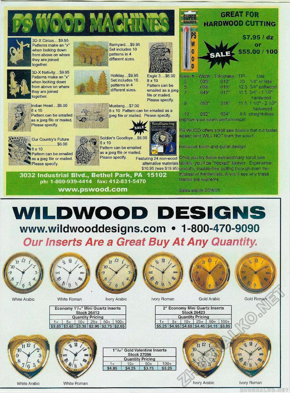 Creative Woodworks & crafts 2005-01,  19