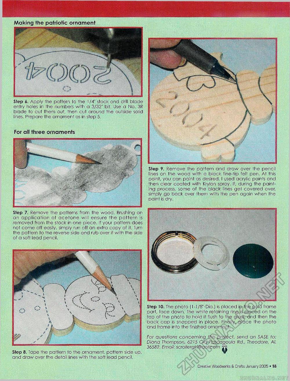 Creative Woodworks & crafts 2005-01,  55