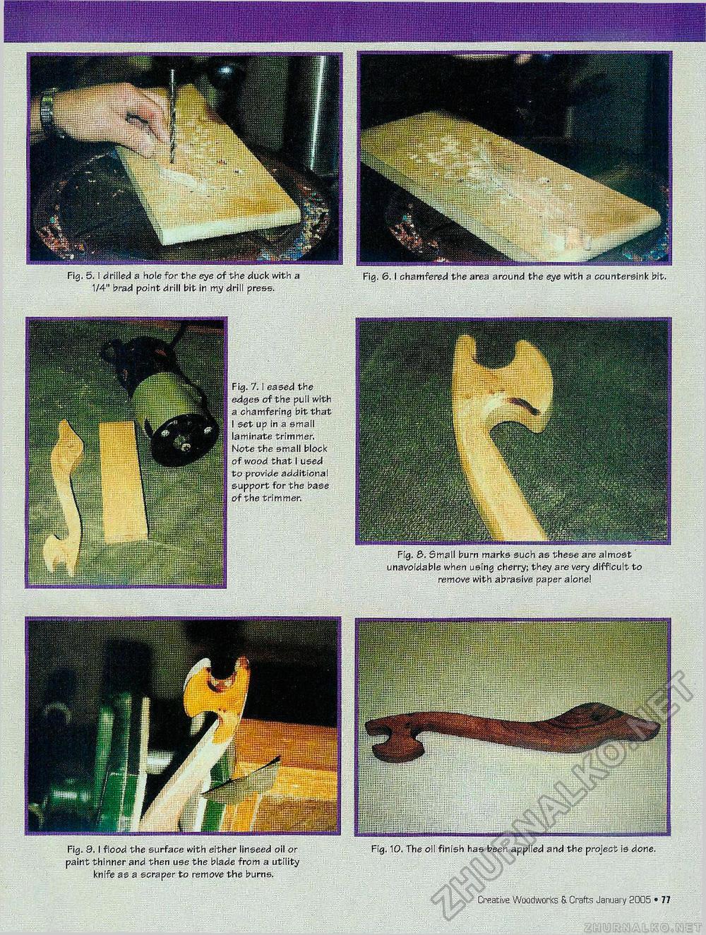 Creative Woodworks & crafts 2005-01,  77