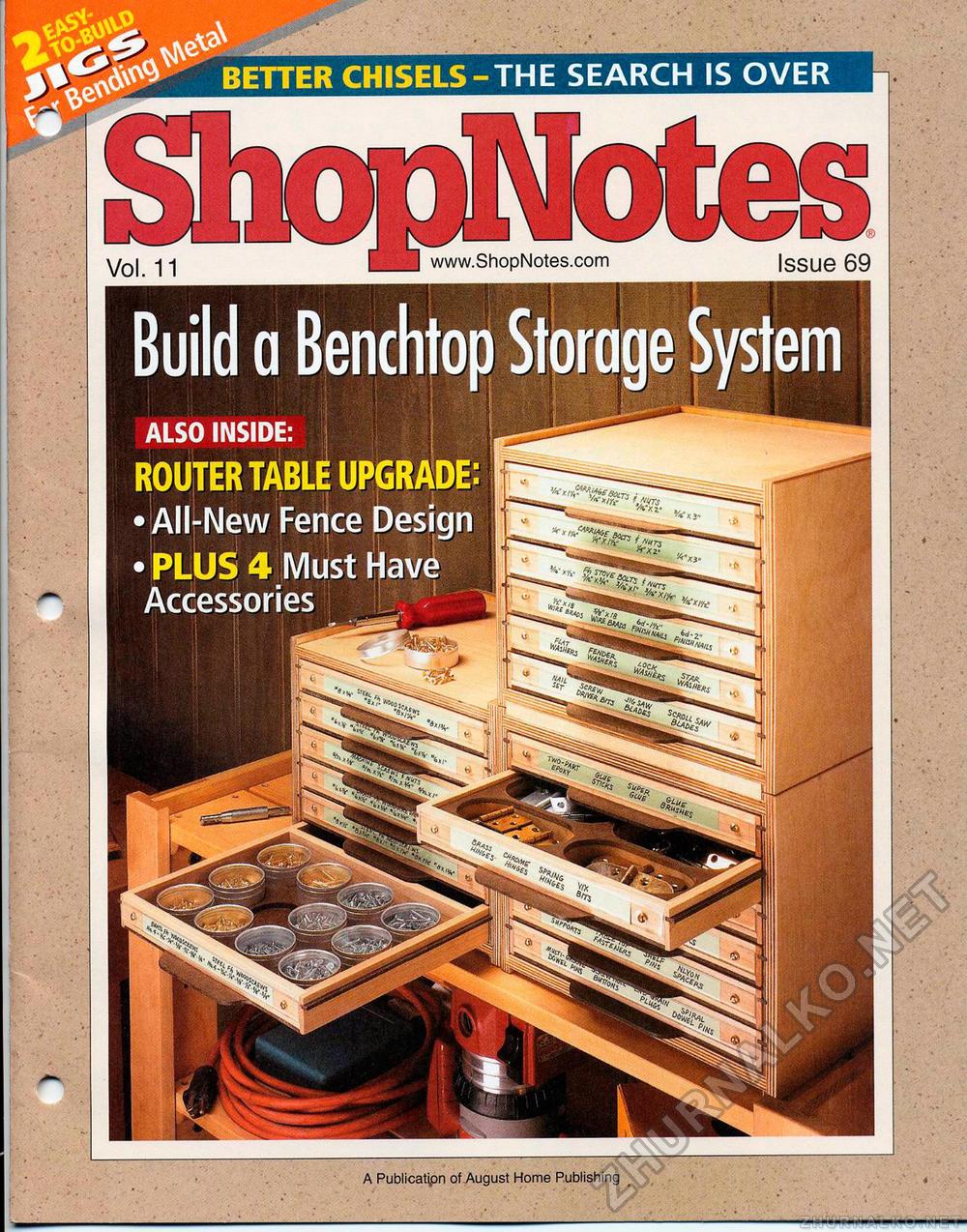 69 - Bench Top Storage System,  1