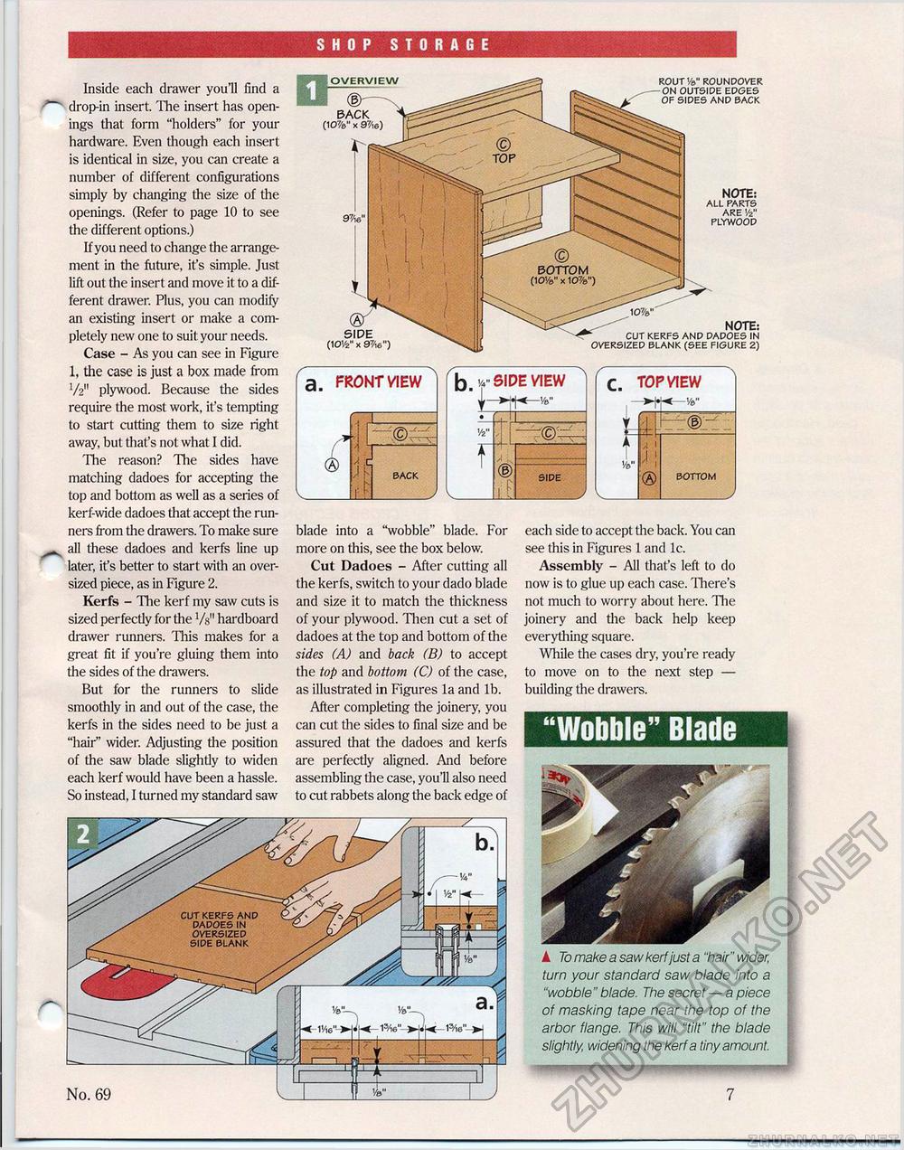 69 - Bench Top Storage System,  7