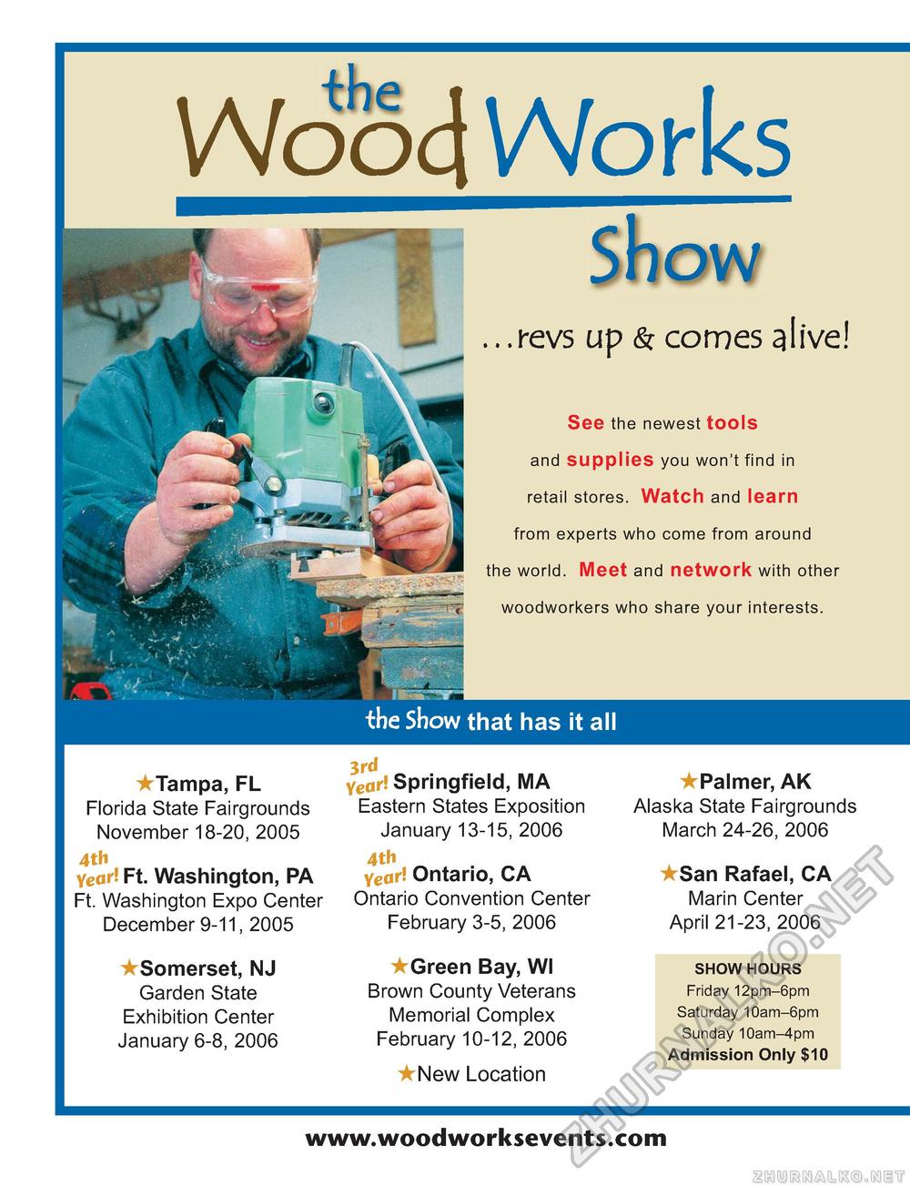 Popular Woodworking 2005-10  150,  98
