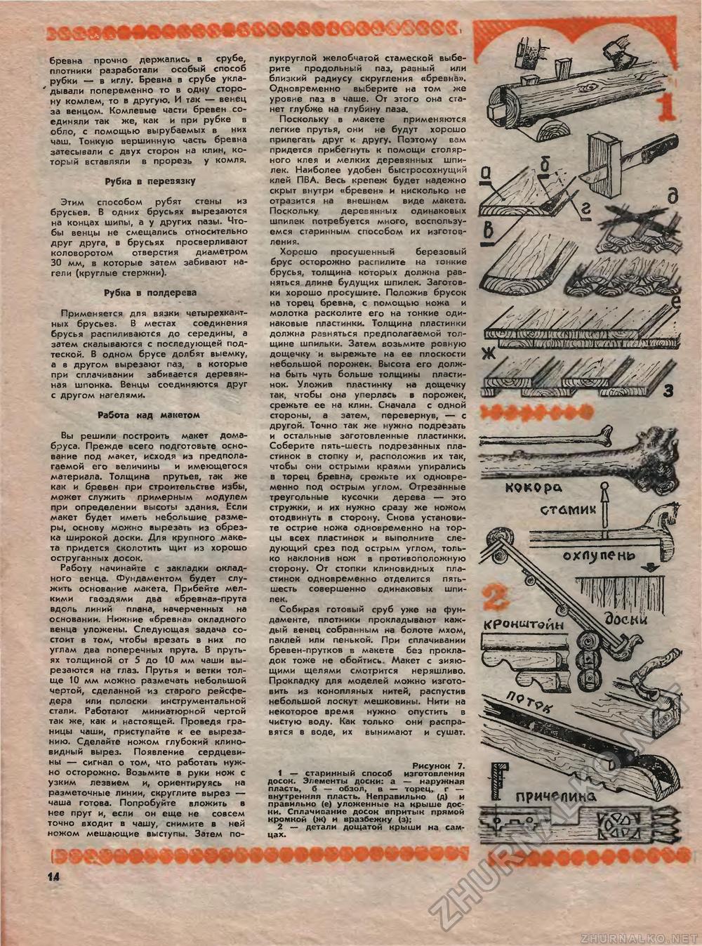 Юный техник - для умелых рук 1985-09, страница 14