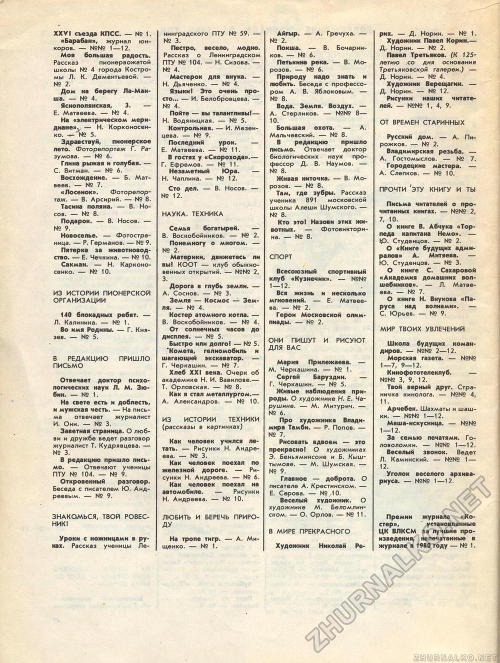 Костёр 1981-12, страница 53