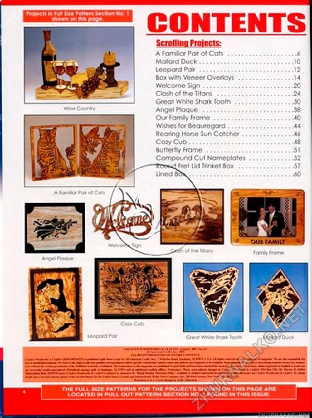 Creative Woodworks & crafts 2007-01,  4