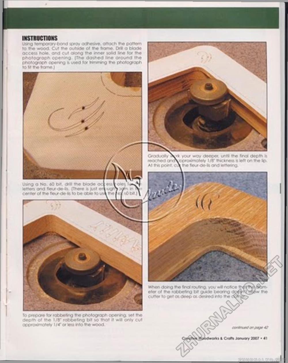Creative Woodworks & crafts 2007-01,  41