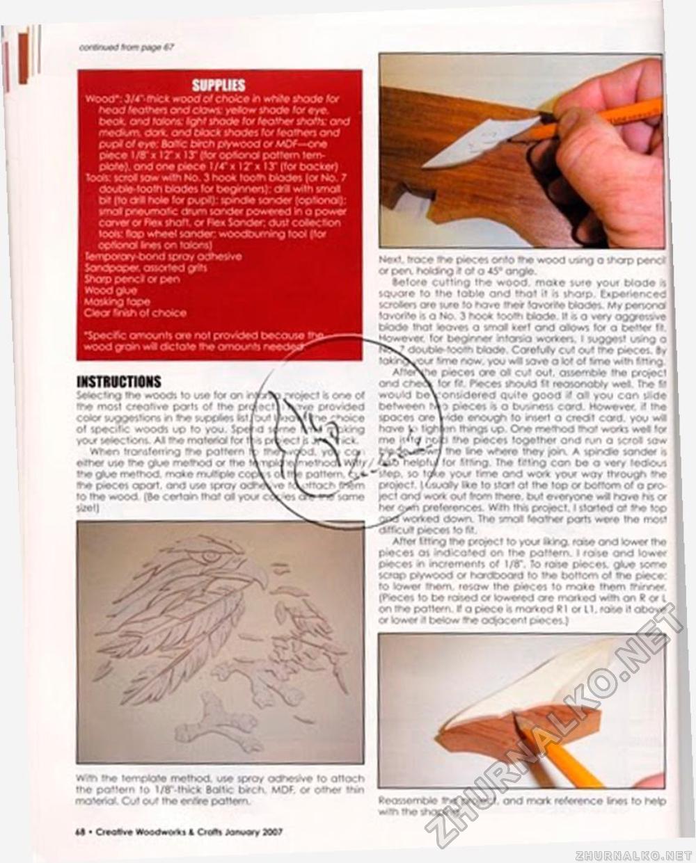 Creative Woodworks & crafts 2007-01,  68