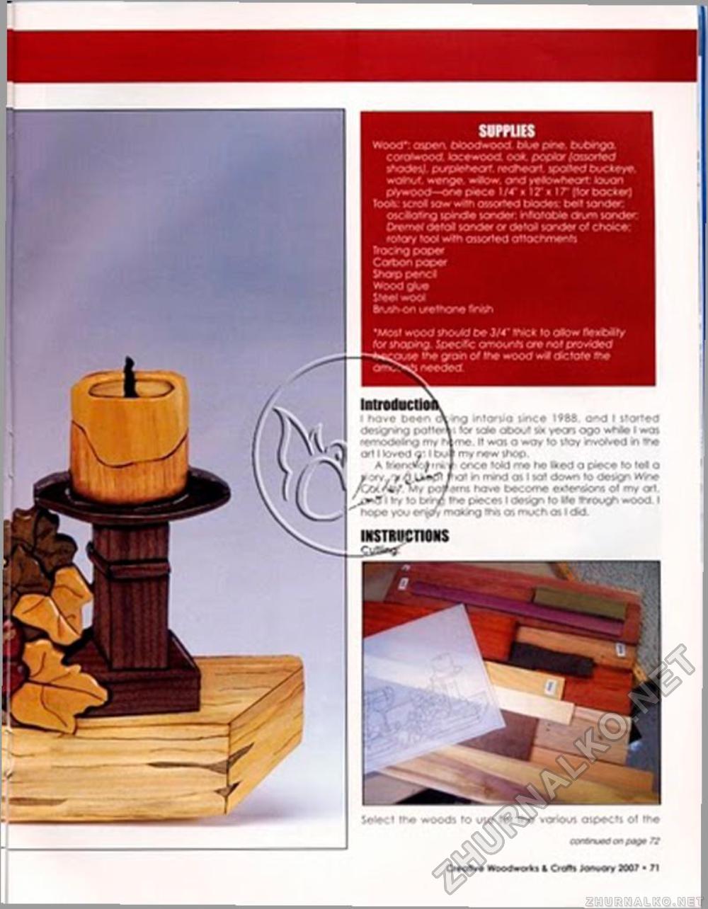 Creative Woodworks & crafts 2007-01,  71