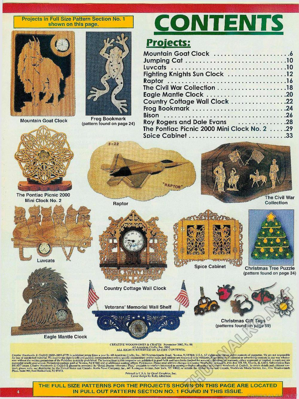 Creative Woodworks & crafts 2002-11,  4