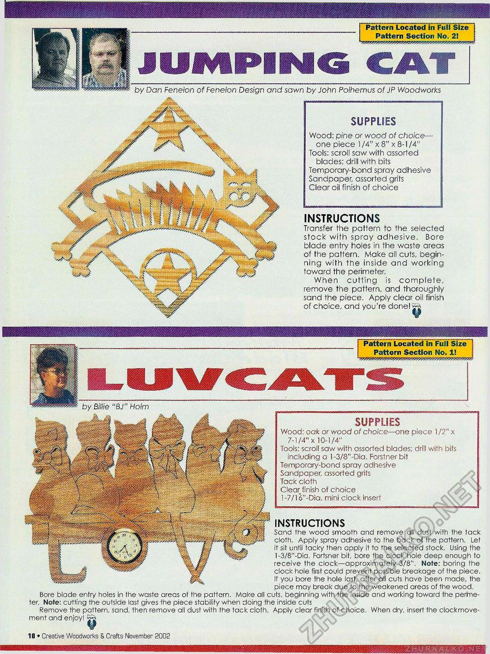 Creative Woodworks & crafts 2002-11,  10