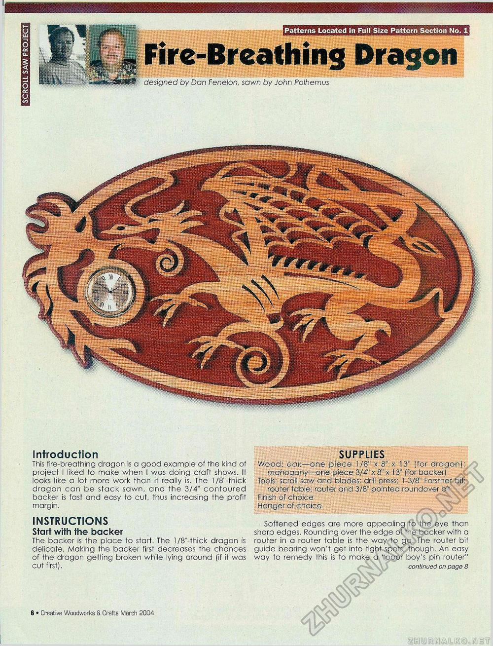 Creative Woodworks & crafts 2004-03,  6
