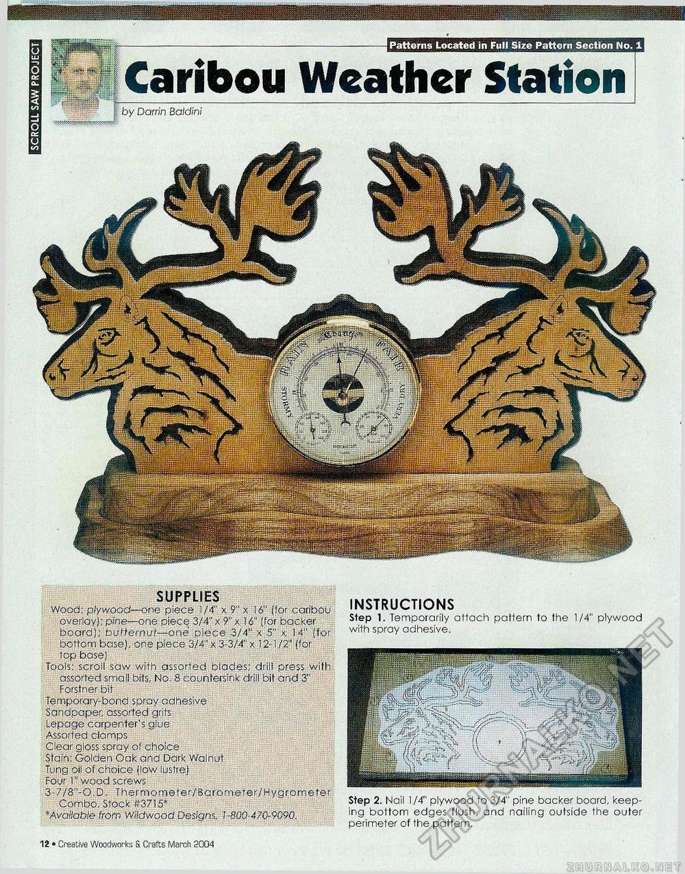 Creative Woodworks & crafts 2004-03,  12