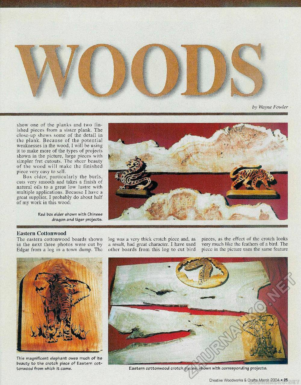 Creative Woodworks & crafts 2004-03,  25