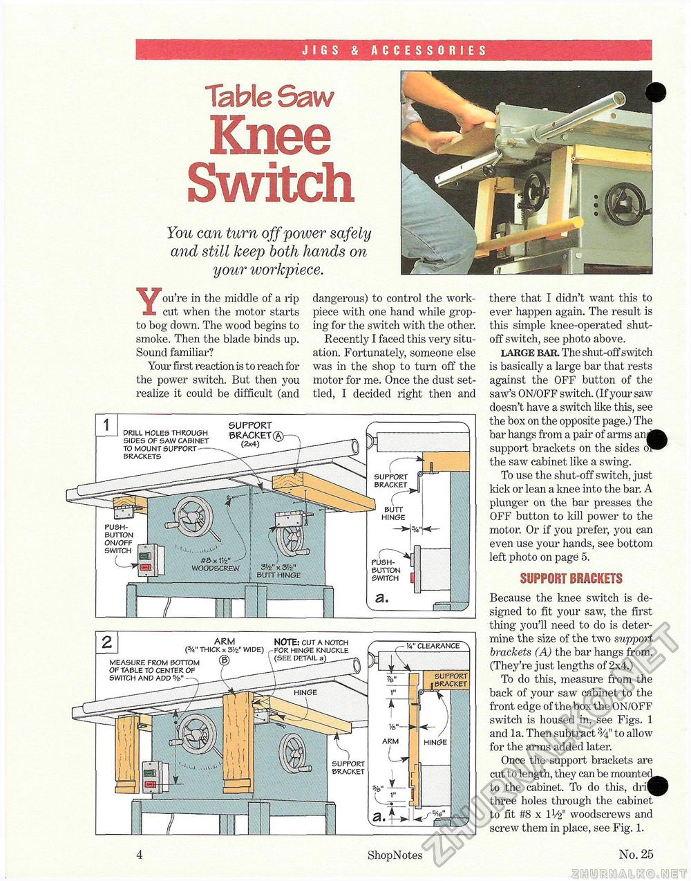25 - Special Table Saw Issue,  4