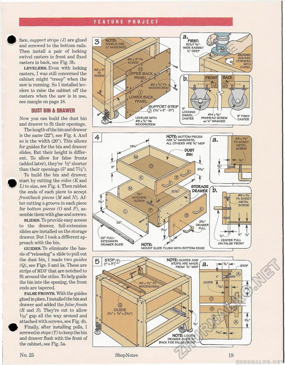 25 - Special Table Saw Issue,  19