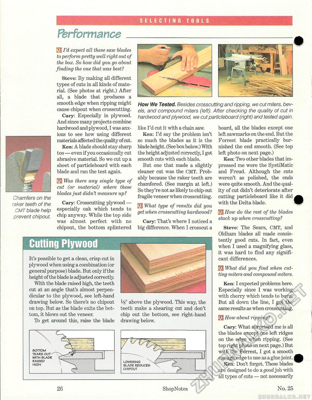 25 - Special Table Saw Issue,  26