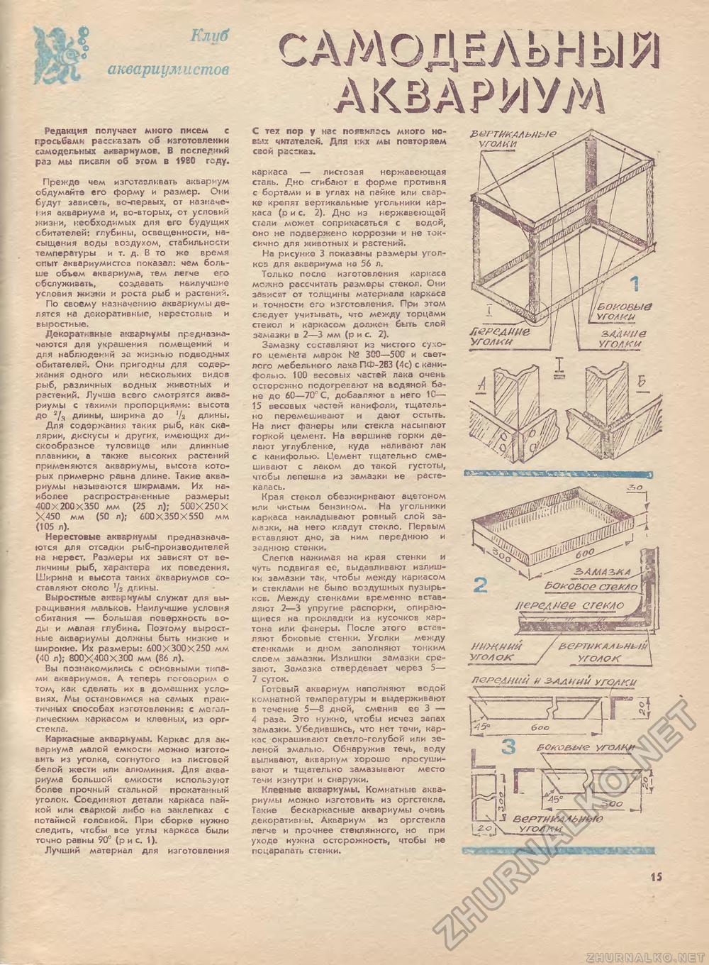 Юный техник - для умелых рук 1985-02, страница 15