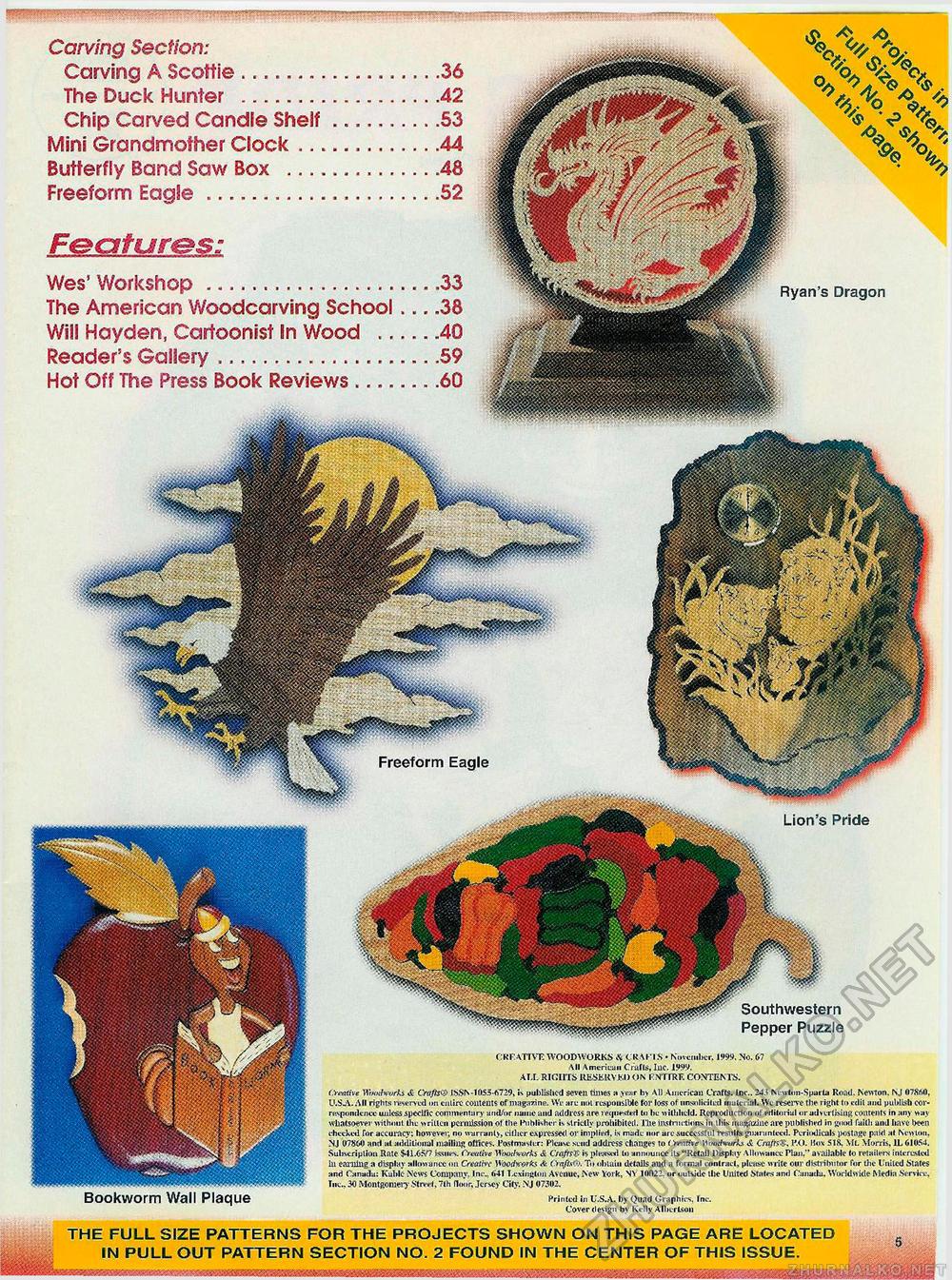 Creative Woodworks & crafts 1999-11,  5