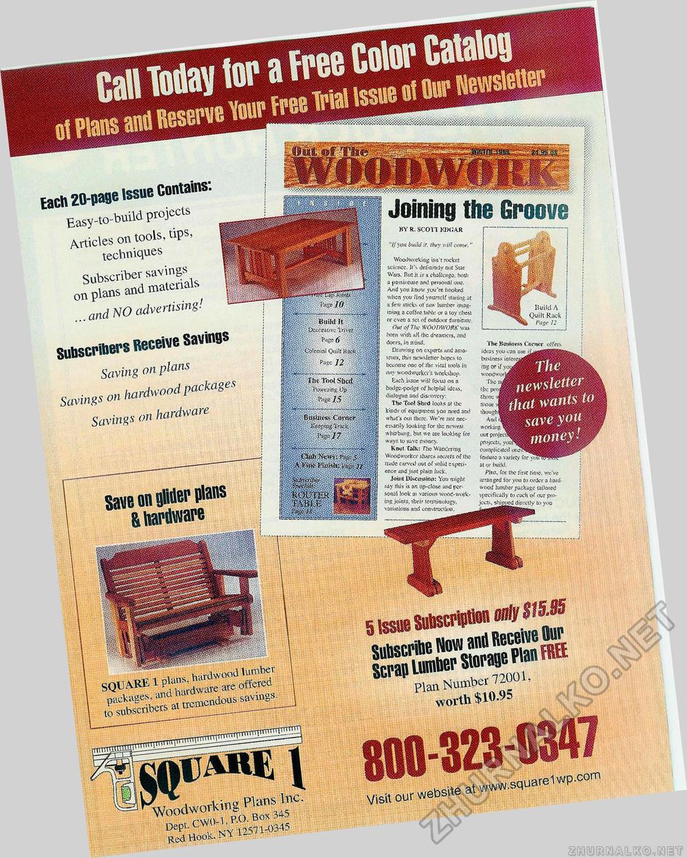 Creative Woodworks & crafts 1999-11,  41