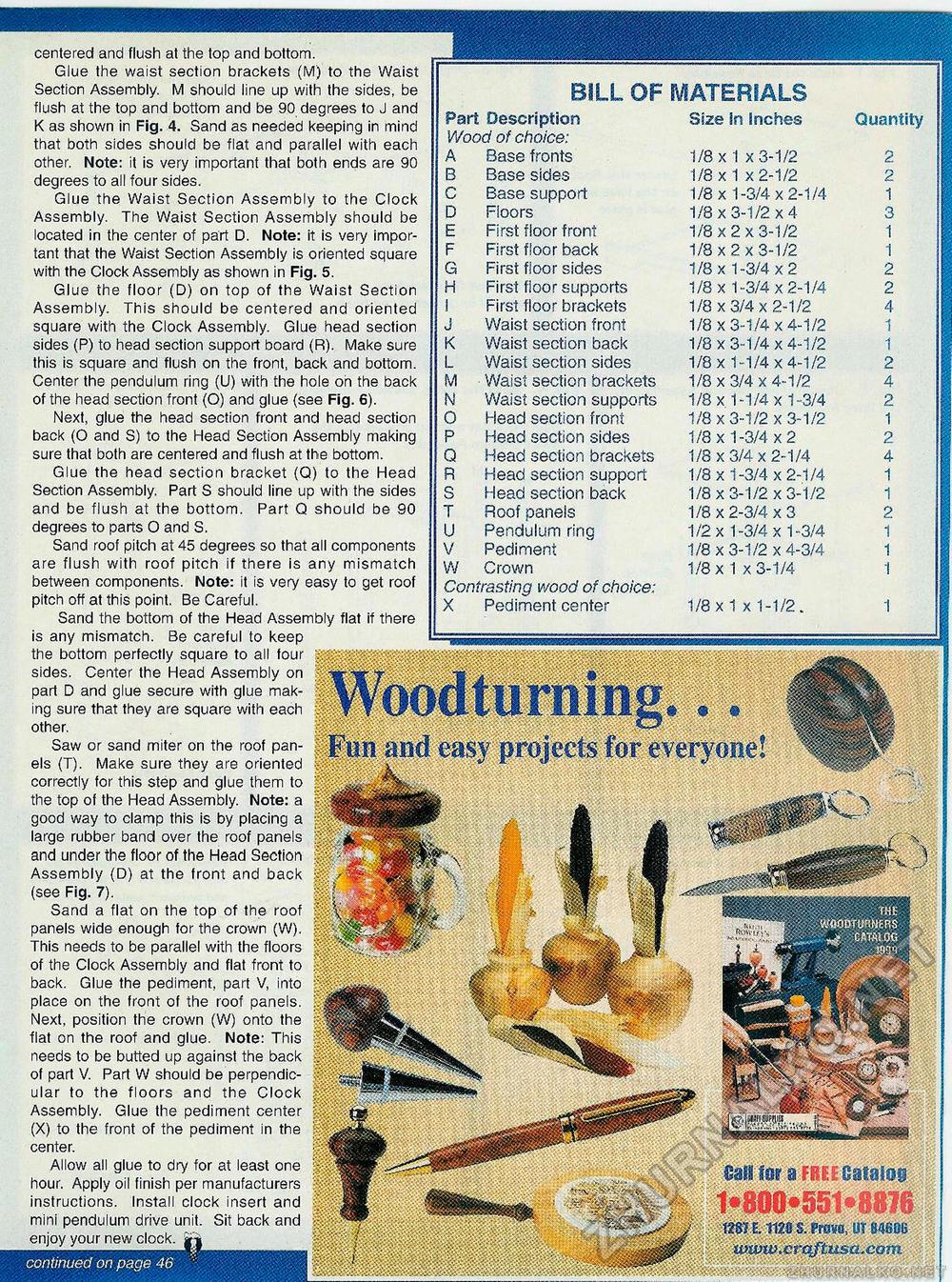 Creative Woodworks & crafts 1999-11,  45