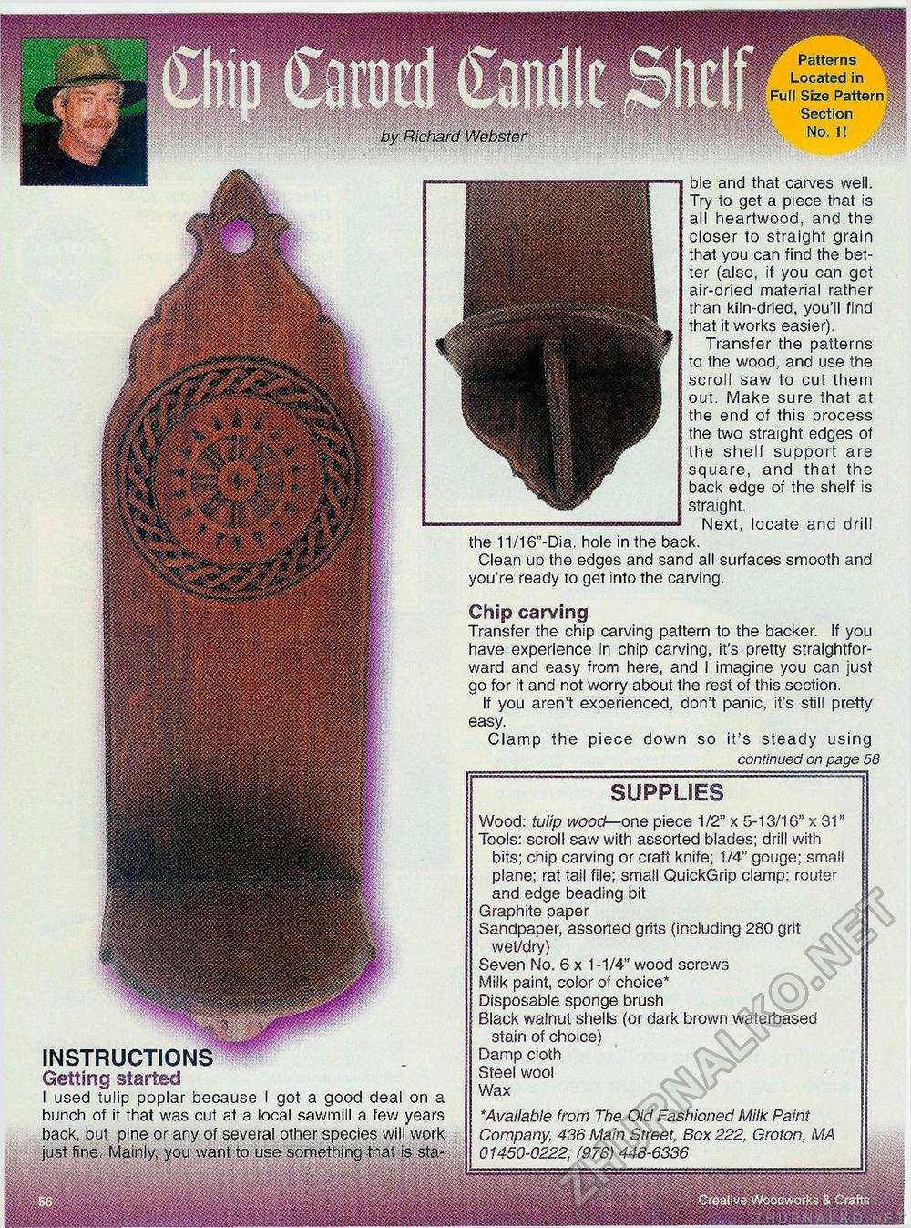 Creative Woodworks & crafts 1999-11,  56