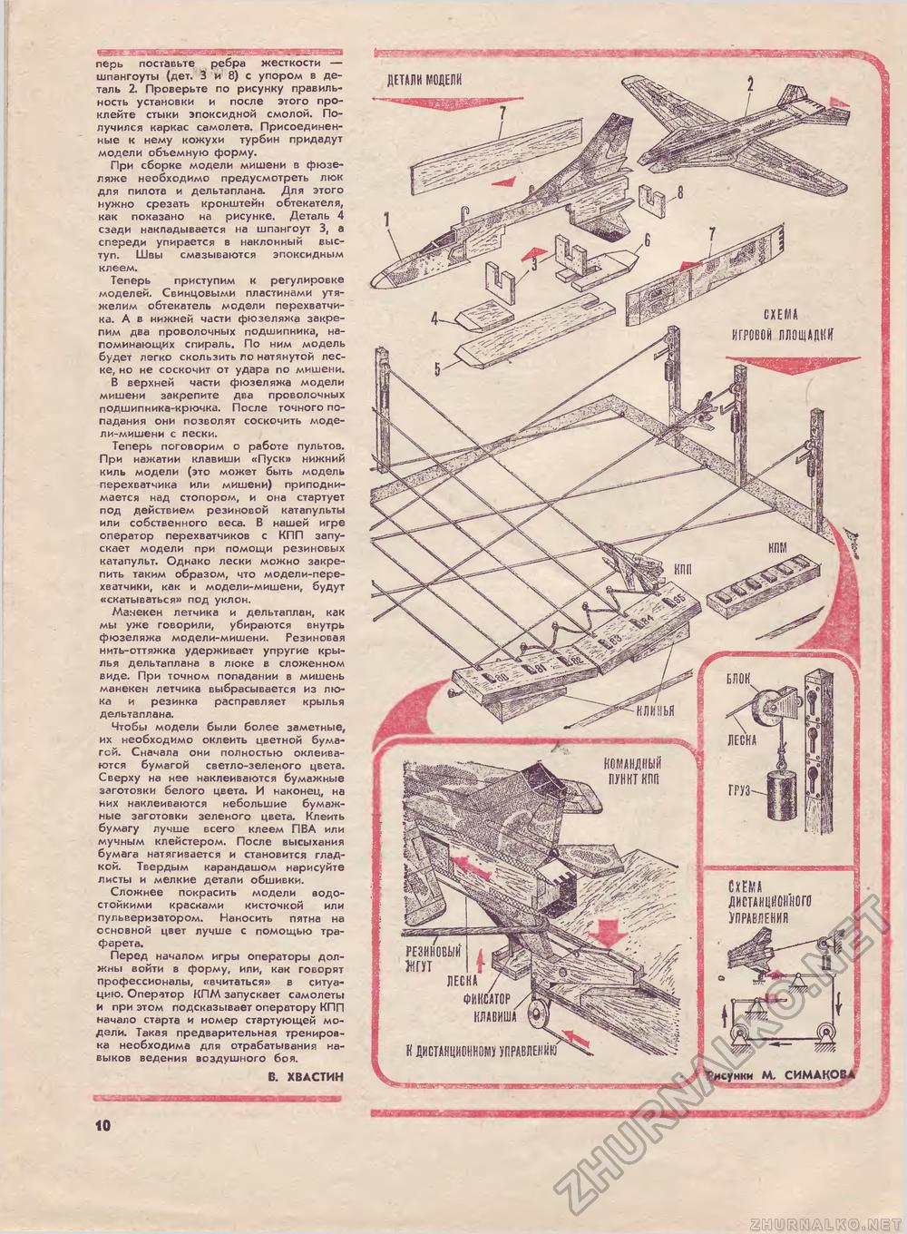Юный техник - для умелых рук 1985-05, страница 10