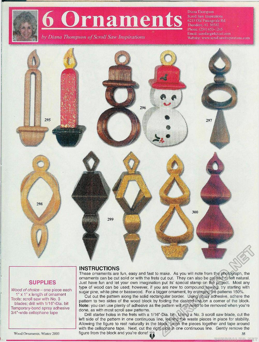 Creative Woodworks  & crafts-096-2003-Winter,  35