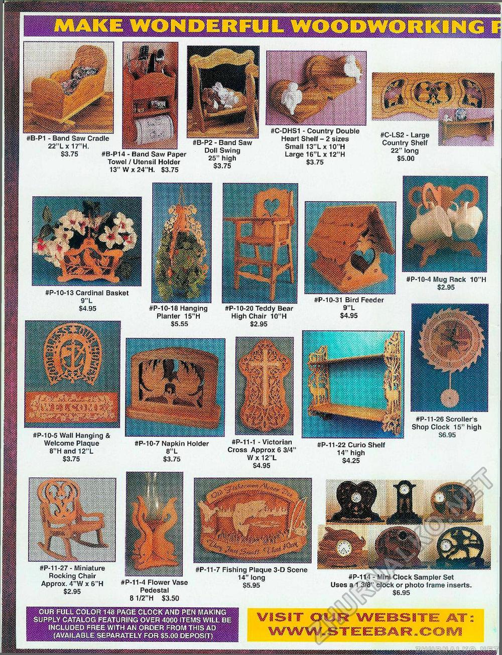 Creative Woodworks & crafts 2003-11,  2