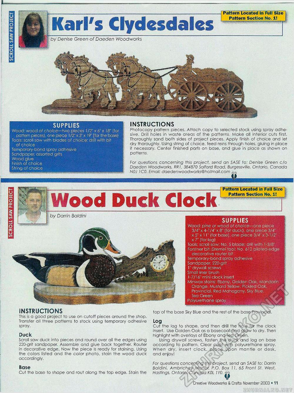 Creative Woodworks & crafts 2003-11,  11