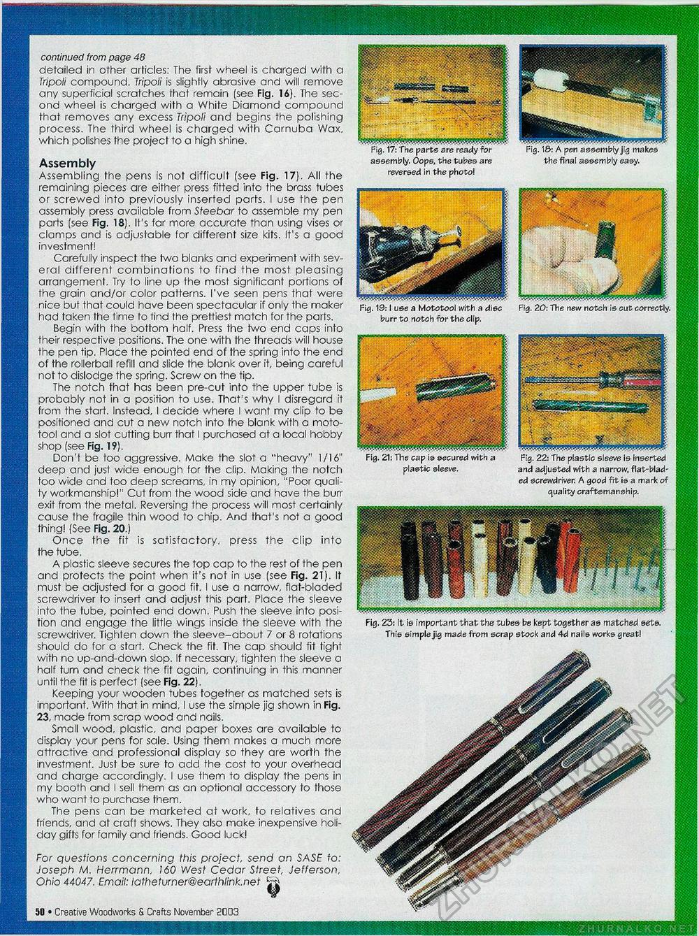 Creative Woodworks & crafts 2003-11,  50