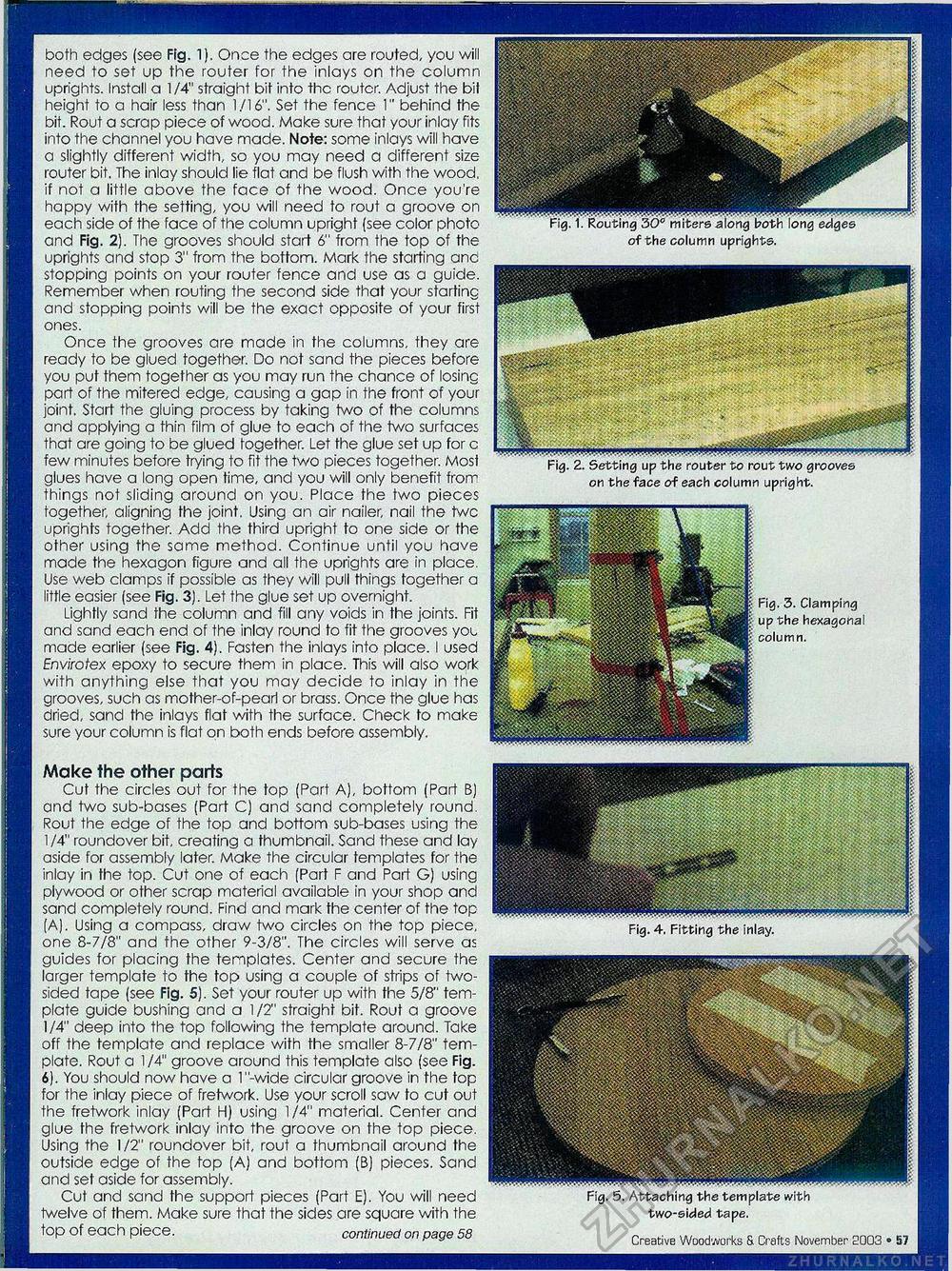 Creative Woodworks & crafts 2003-11,  57
