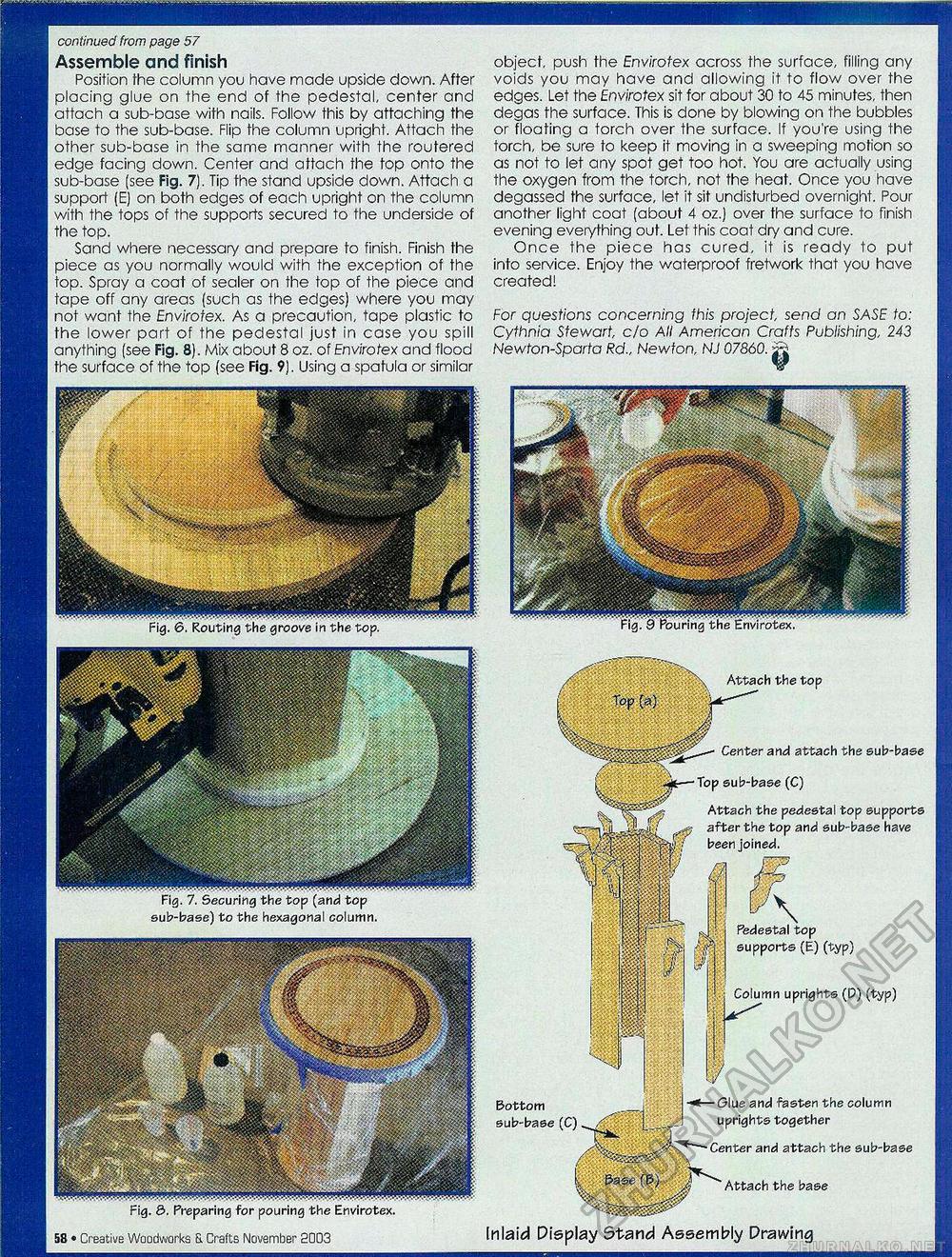 Creative Woodworks & crafts 2003-11,  58