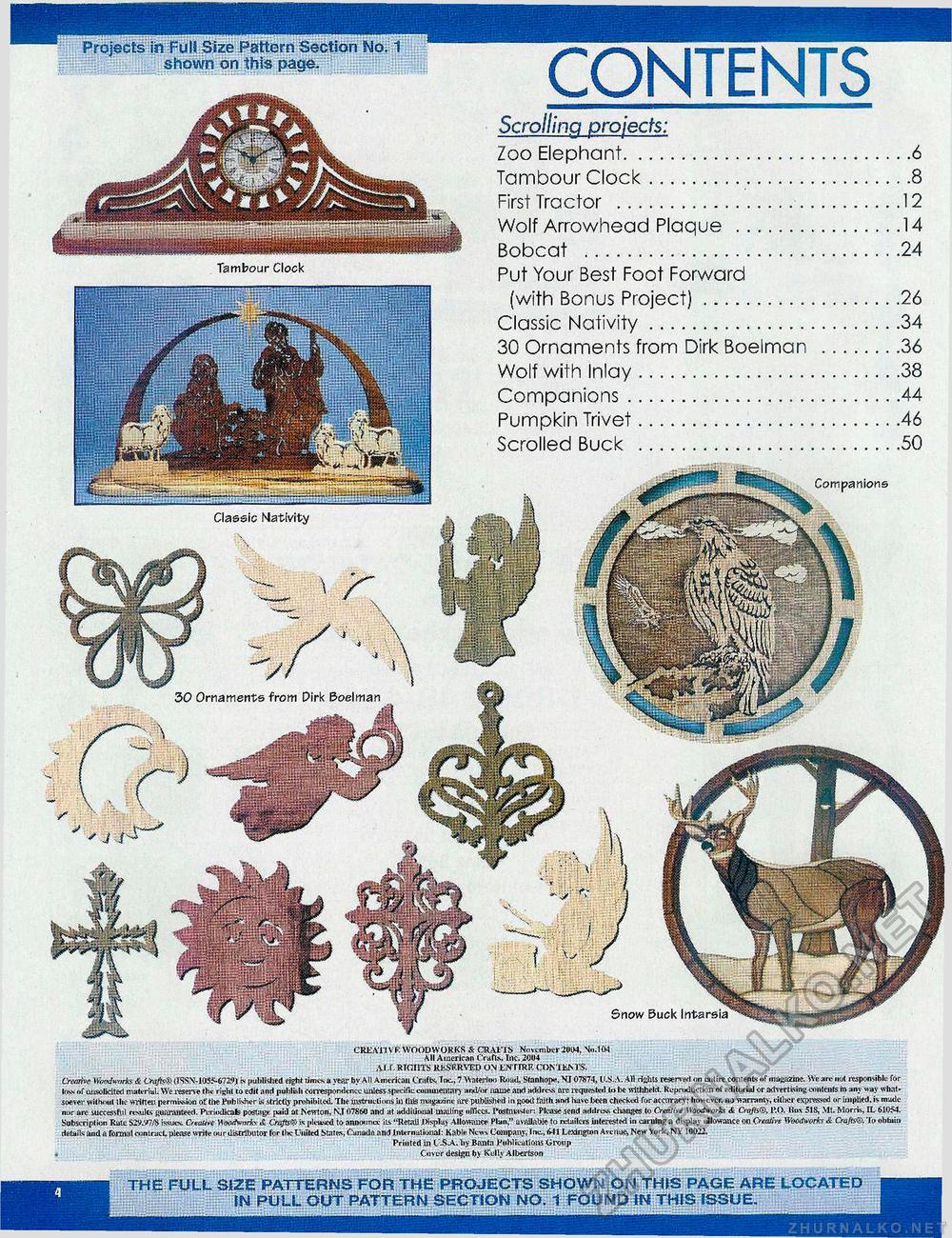Creative Woodworks & crafts 2004-11,  4