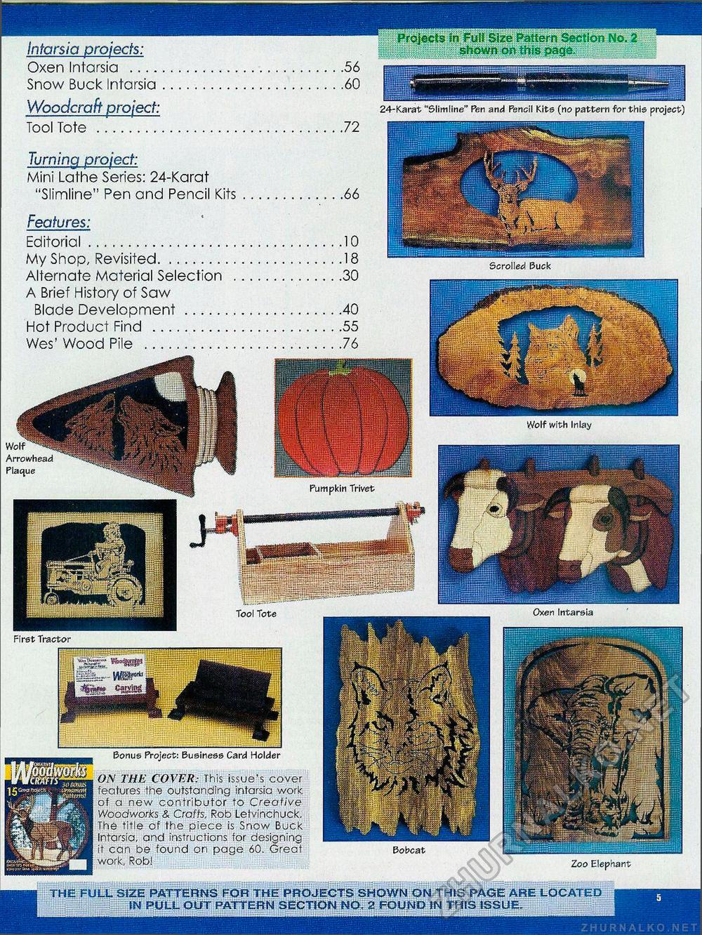 Creative Woodworks & crafts 2004-11,  5
