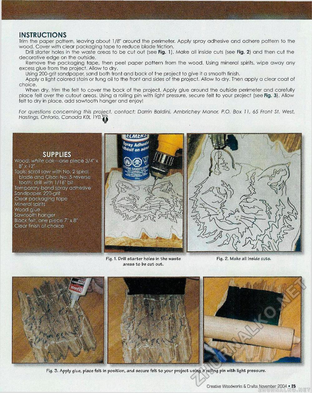 Creative Woodworks & crafts 2004-11,  25