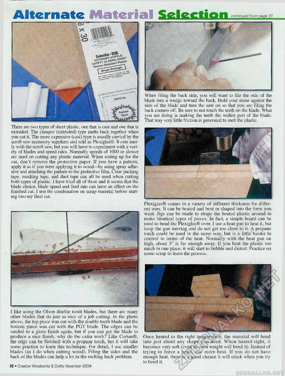 Creative Woodworks & crafts 2004-11,  32