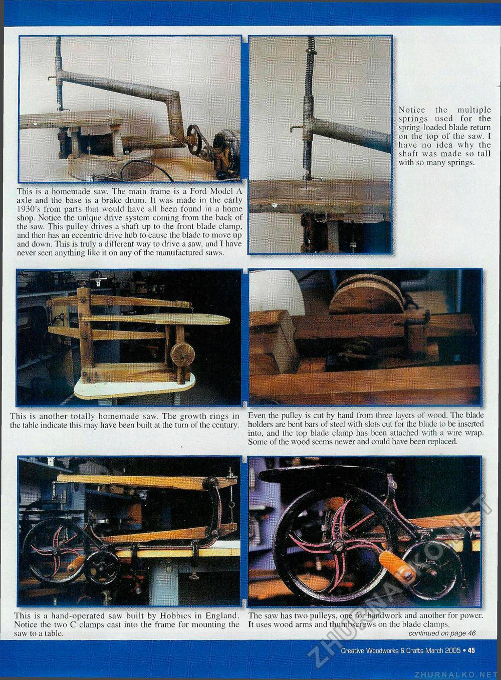 Creative Woodworks & crafts 2005-03,  45