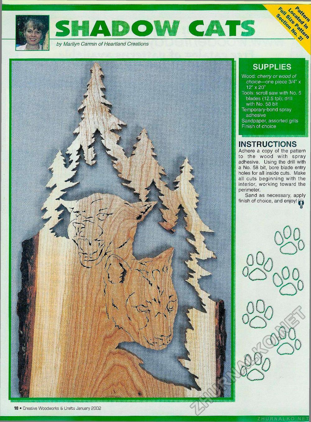 Creative Woodworks & crafts 2002-01,  10