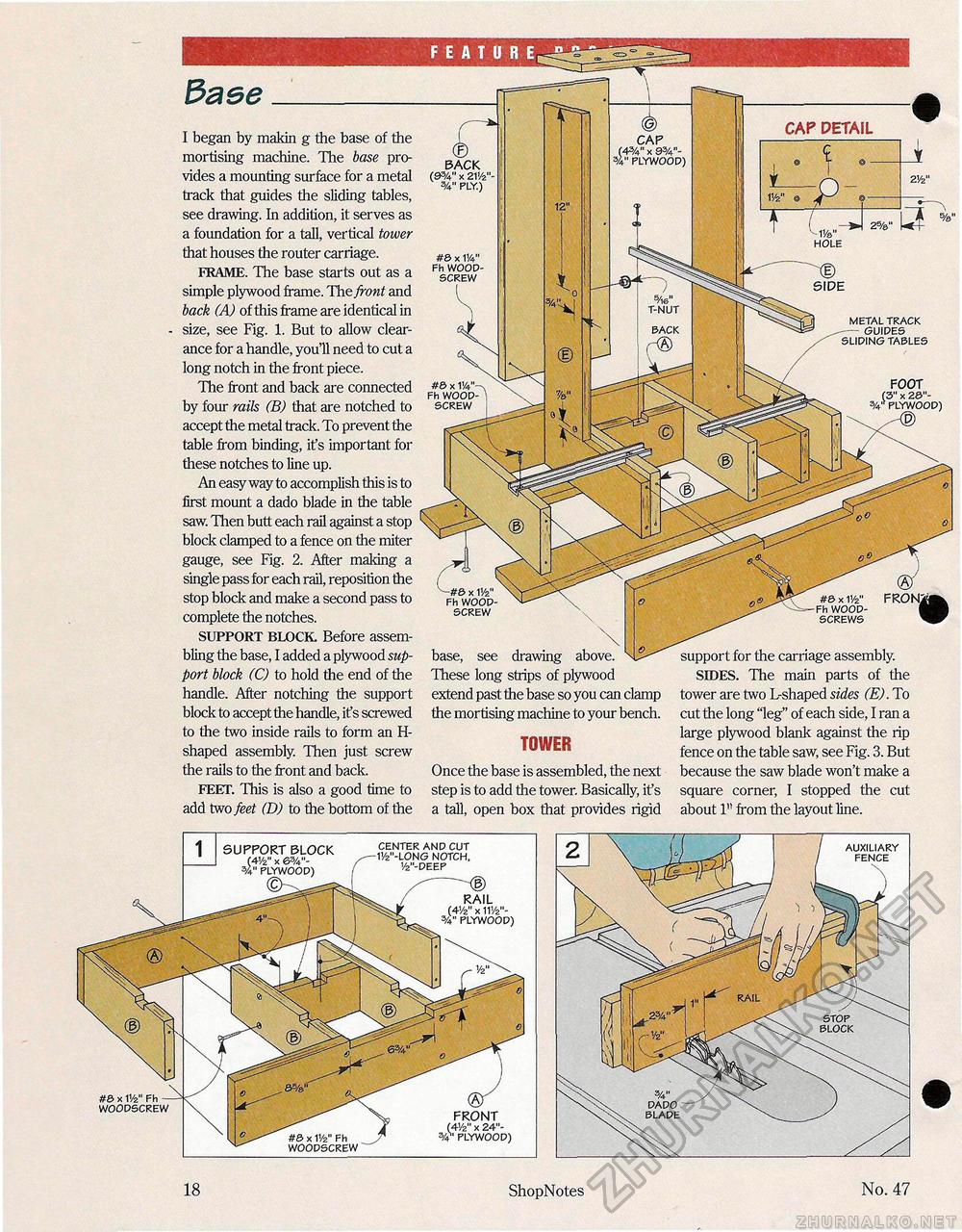 47 - Build Your Own Mortising Machine ,  18