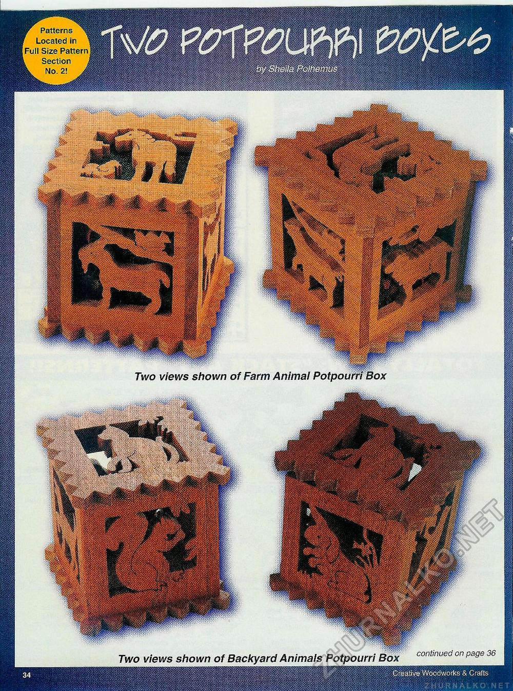 Creative Woodworks & crafts 2000-01,  34