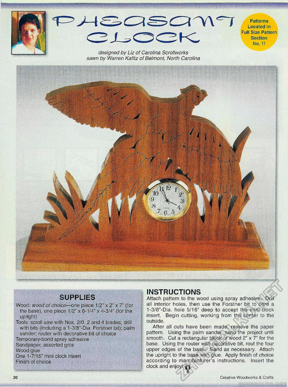 Creative Woodworks & crafts 2000-11,  30