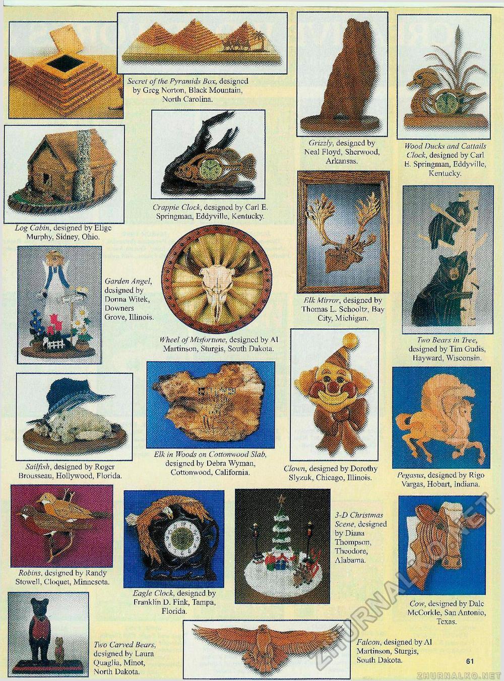 Creative Woodworks & crafts 2000-11,  61